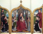 Gerard David Triptych of the Sedano Family Spain oil painting artist